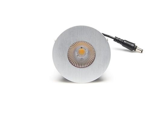 Deko-Light Abdeckung Silber gebürstet rund für COB 68 IP65 + Mizar II, Alu, Silber 930099