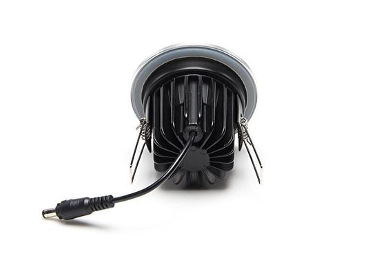 Deko-Light Abdeckung Silber gebürstet rund für COB 68 IP65 + Mizar II, Alu, Silber 930099