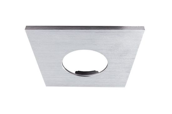 Deko-Light Abdeckung Silber gebürstet eckig für COB 68 IP65 + Mizar II, Alu, Silber, 83mm 930100