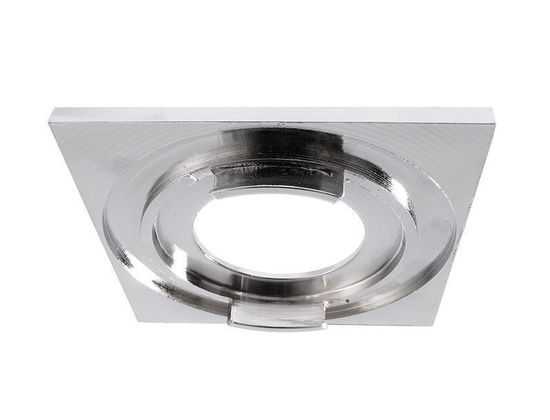 Deko-Light Abdeckung Silber gebürstet eckig für COB 68 IP65 + Mizar II, Alu, Silber, 83mm 930100