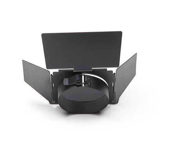 Deko-Light Torblende schwarz, Luna 20/30, Metall, Schwarz 930211