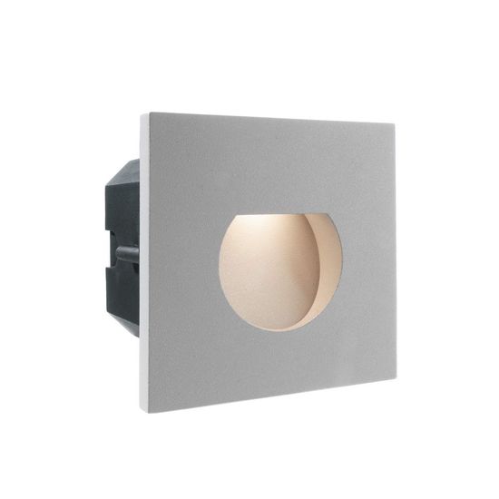 Deko-Light Abdeckung silber grau rund für Light Base II COB Outdoor, Alu, Silber-grau, 100mm 930423