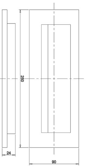 Deko-Light Abdeckung Schwarz Rundung für Light Base III Outdoor, Schwarz, 250mm 930478