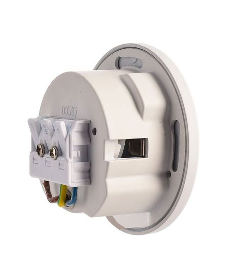 Deko-Light Abdeckung rund weiß Auge für Alwaid, Aluminium Druckguss 930494