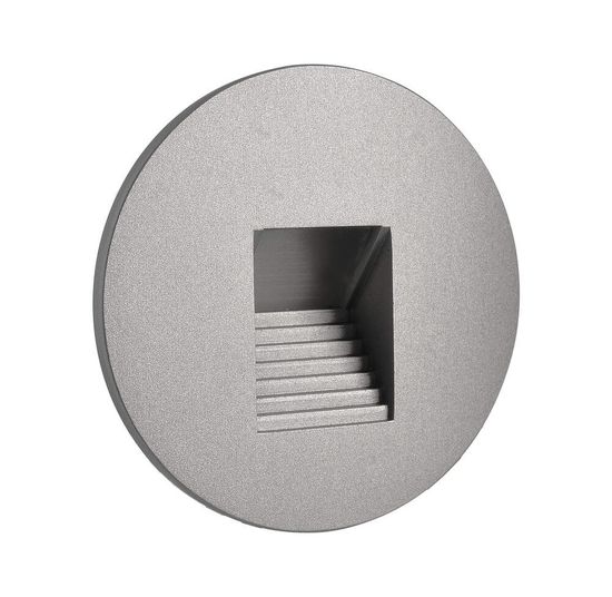 Deko-Light Abdeckung rund grau Stufe für Alwaid, Aluminium Druckguss 930498