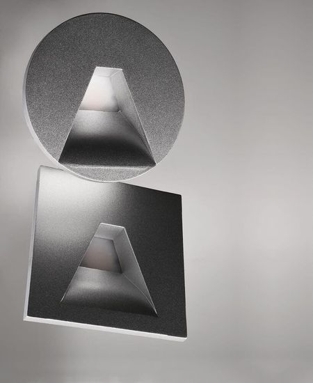 Deko-Light Abdeckung rund schwarz Winkel für Alwaid, schwarz 930505