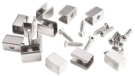 Deko-Light Montageset für D Flex Line 6,5 x 12,0 mm, Alu, Silber 930530