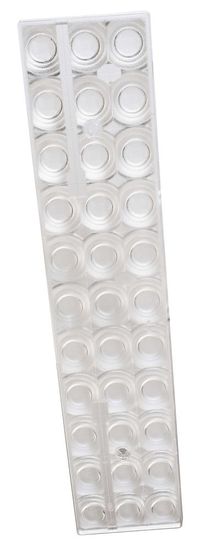 Deko-Light 90° Linse für Deckenaufbauleuchte Draconis Symmetrisch, transparent, 285mm 930546