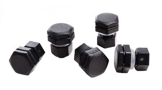 Deko-Light Druck-/Feuchtigkeitsausgleichsventil mit Membran, 380ml/min, M5, IP67, 5er Set, Schwarz, IP67 930583