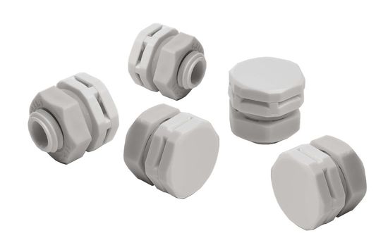 Deko-Light Druck-/Feuchtigkeitsausgleichsventil mit Membran, 1200ml/min, M10, IP67, 5er Set, Weiß, IP67 930585