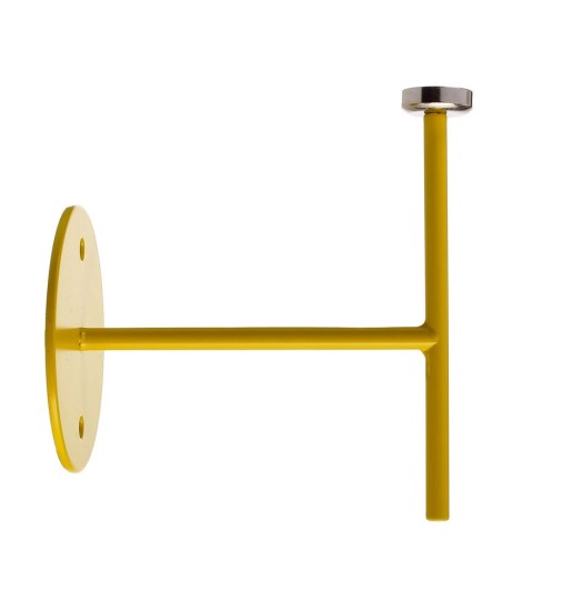 Deko-Light Wandhalter für Magnetleuchte Miram Gelb, Gelb 930622