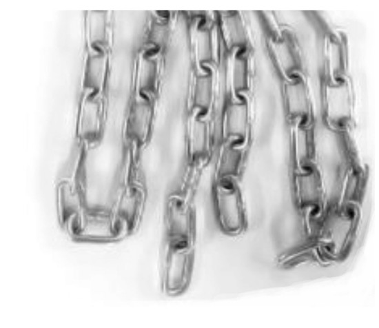 Deko-Light Aufhängungskette für Pendelleuchte Aludra, Edelstahl, Silber,1m 930641