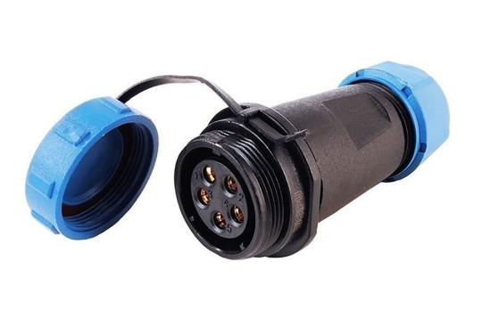 Deko-Light Weipu HQ 12/24/48V Einspeisekabel 2-polig, 3m, IP67 940038