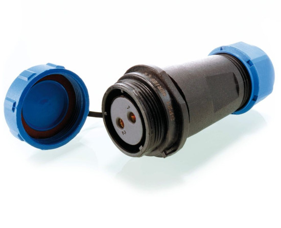 Deko-Light Weipu HQ 12/24/48V Buchse 2-polig, IP67 940059