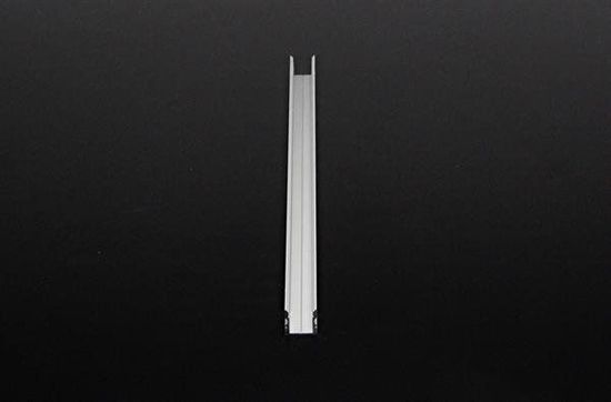 Deko-Light U-Profil hoch AU-02-10 für 10 - 11,3mm LED Stripes, Alu, Silber-matt, eloxiert,1m 970120