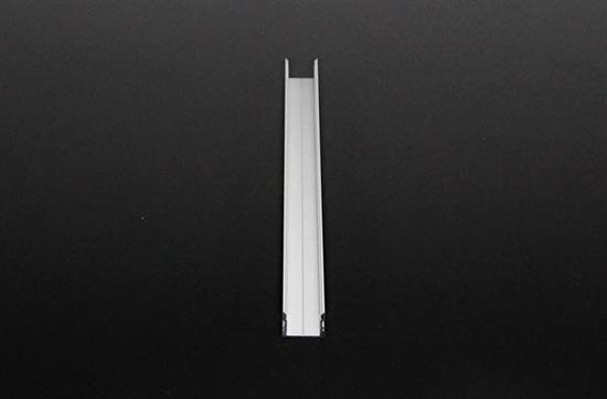 Deko-Light U-Profil hoch AU-02-15 für 15 - 16,3mm LED Stripes, Alu, Silber-matt, eloxiert,1m 970160