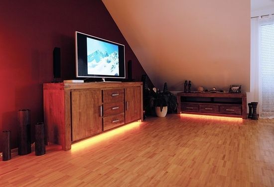 Deko-Light U-Profil hoch AU-02-05 für 5 - 5,7mm LED Stripes, Alu, Silber-matt, eloxiert,1m 970180