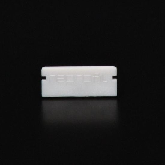 Deko-Light Endkappe P-AU-01-12 Set 2 Stk, Weiß, 18mm 978020