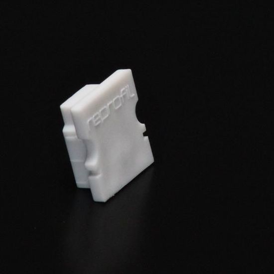 Deko-Light Endkappe P-AU-02-08 Set 2 Stk, Weiß, 14mm 978040