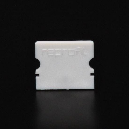 Deko-Light Endkappe P-AU-02-12 Set 2 Stk, Weiß, 18mm 978060