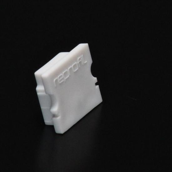 Deko-Light Endkappe P-AU-02-12 Set 2 Stk, Weiß, 18mm 978060