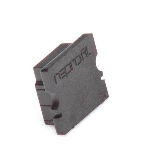 Deko-Light Endkappe P-AU-02-12 Set 2 Stk, Schwarz, 18mm 978062