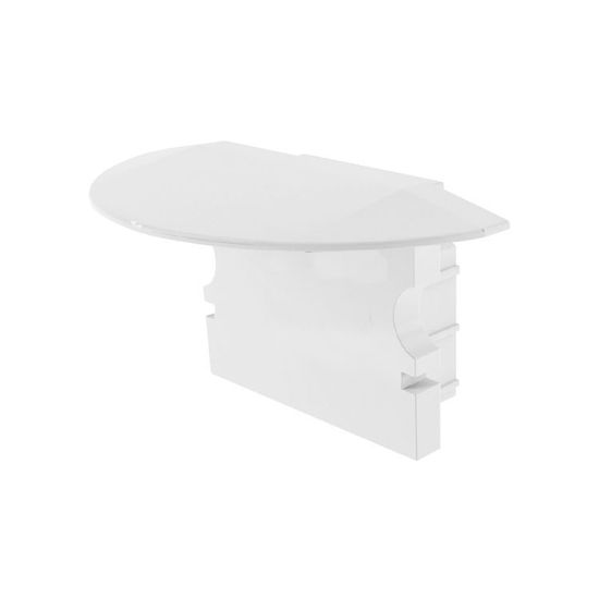 Deko-Light Endkappe P-ET-02-12 Set 2 Stk, Weiß, 27mm 978140