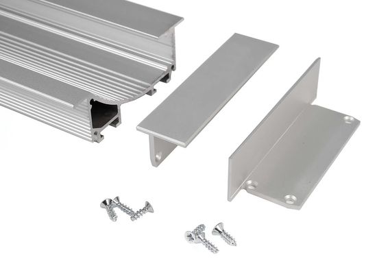 Deko-Light Endkappe P-EL-02-12 Set 2 Stk, Aluminium, Grau, 75mm 978252