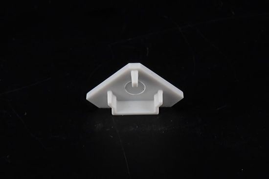 Deko-Light Endkappe P-EV-04-12 Set 2 Stk, Grau, 24,5mm 978341