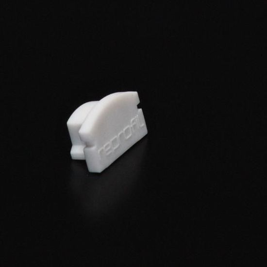 Deko-Light Endkappe F-AU-01-08 Set 2 Stk, Weiß, 14mm 978500