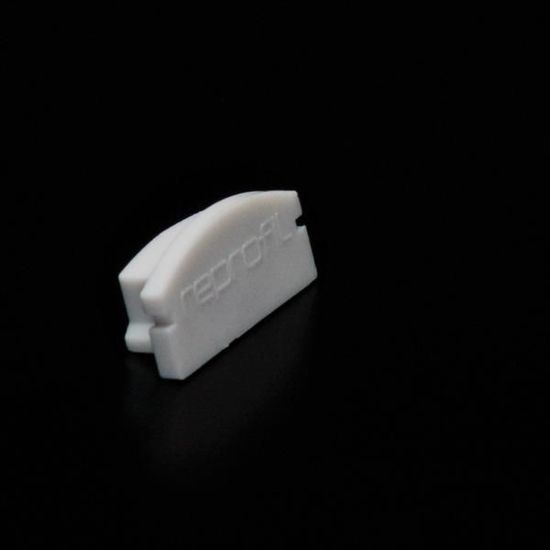 Deko-Light Endkappe F-AU-01-12 Set 2 Stk, Grau, 18mm 978521