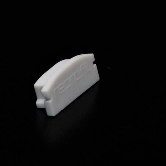 Deko-Light Endkappe F-AU-01-15 Set 2 Stk, Grau, 21mm 978531