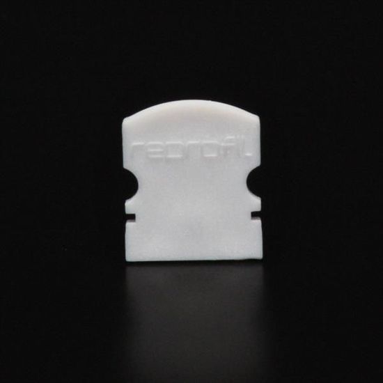 Deko-Light Endkappe F-AU-02-08 Set 2 Stk, Weiß, 14mm 978540