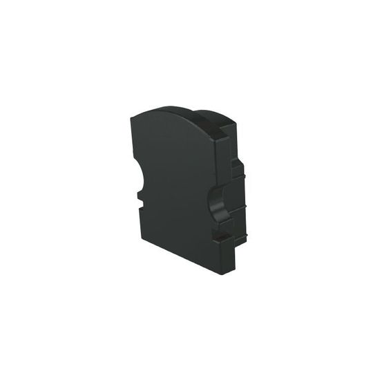 Deko-Light Endkappe F-AU-02-08 Set 2 Stk, Schwarz, 14mm 978542