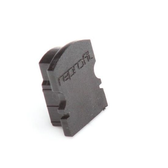 Deko-Light Endkappe F-AU-02-08 Set 2 Stk, Schwarz, 14mm 978542