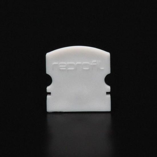 Deko-Light Endkappe F-AU-02-10 Set 2 Stk, Weiß, 16mm 978550