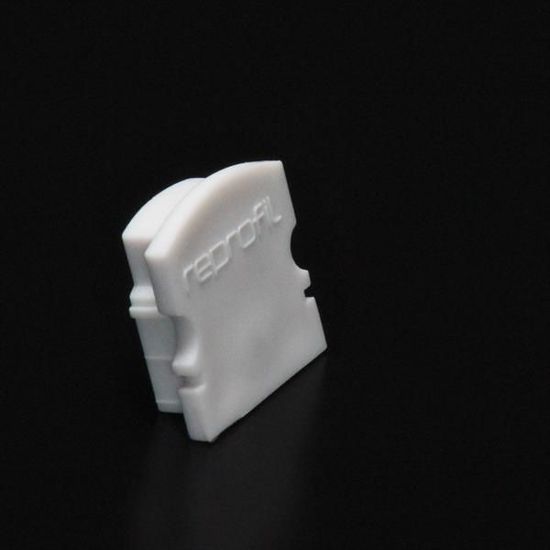 Deko-Light Endkappe F-AU-02-10 Set 2 Stk, Weiß, 16mm 978550