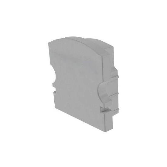 Deko-Light Endkappe F-AU-02-10 Set 2 Stk, Grau, 16mm 978551