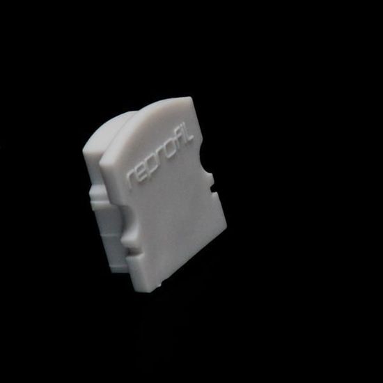 Deko-Light Endkappe F-AU-02-10 Set 2 Stk, Grau, 16mm 978551