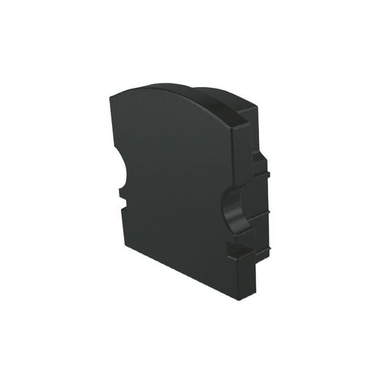 Deko-Light Endkappe F-AU-02-10 Set 2 Stk, Schwarz, 16mm 978552