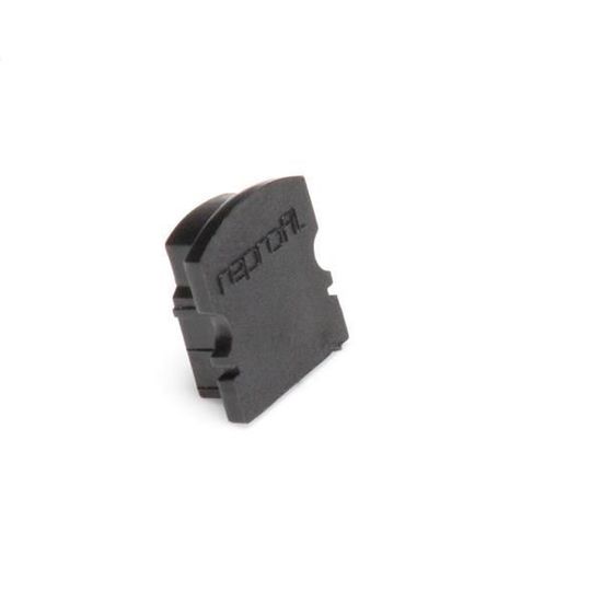 Deko-Light Endkappe F-AU-02-10 Set 2 Stk, Schwarz, 16mm 978552