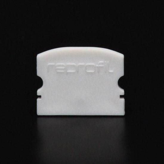 Deko-Light Endkappe F-AU-02-15 Set 2 Stk, Weiß, 21mm 978570