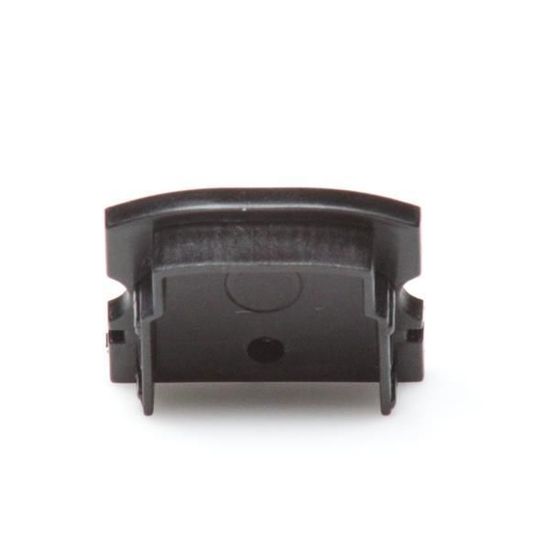 Deko-Light Endkappe F-AU-02-15 Set 2 Stk, Schwarz, 21mm 978572