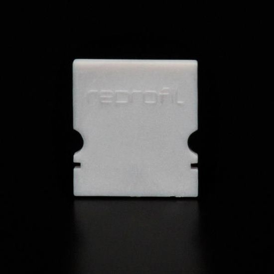 Deko-Light Endkappe H-AU-02-12 Set 2 Stk, Grau, 18mm 979031