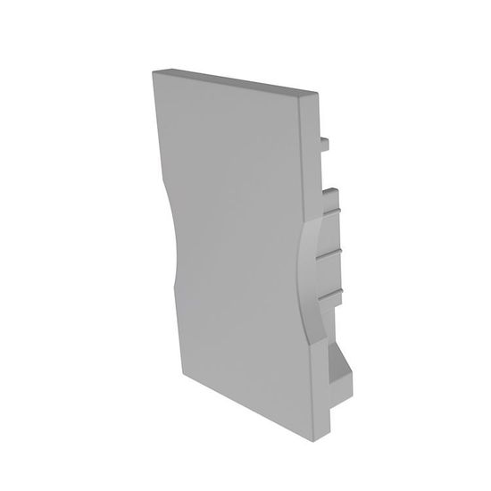 Deko-Light Endkappe H-AU-03-12 Set 2 Stk, Grau, 28,6mm 979221