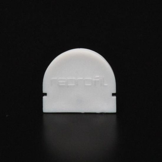 Deko-Light Endkappe R-AU-01-12 Set 2 Stk, Weiß, 18mm 979510