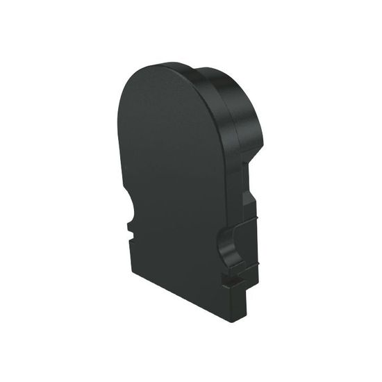 Deko-Light Endkappe R-AU-02-10 Set 2 Stk, Schwarz, 16mm 979522