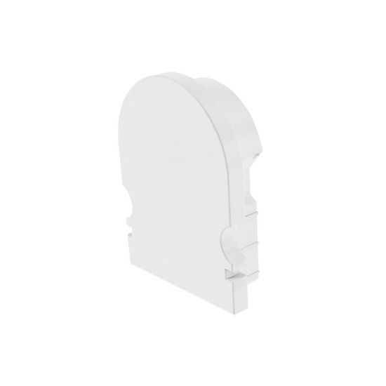 Deko-Light Endkappe R-AU-02-12 Set 2 Stk, Weiß, 18mm 979530