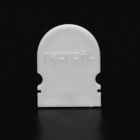 Deko-Light Endkappe R-AU-02-12 Set 2 Stk, Weiß, 18mm 979530