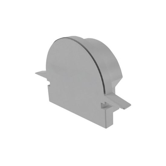 Deko-Light Endkappe R-ET-01-12 Set 2 Stk, Grau, 27mm 979551